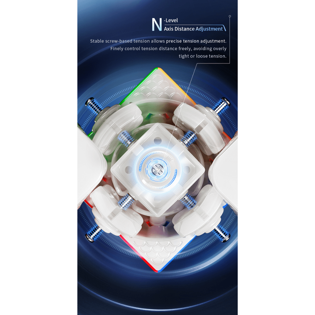 Moyu Weipo V5 2x2 Speedcube Magnetic Ball Core UV - Speedcube NZ AU