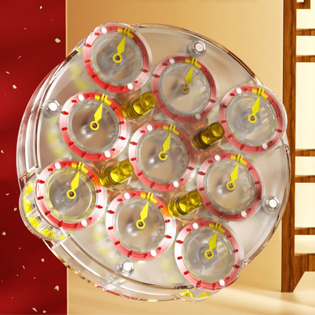 Qiyi Magnetic Clock Chinese Knot LIMITED EDITION - Speedcube NZ AU
