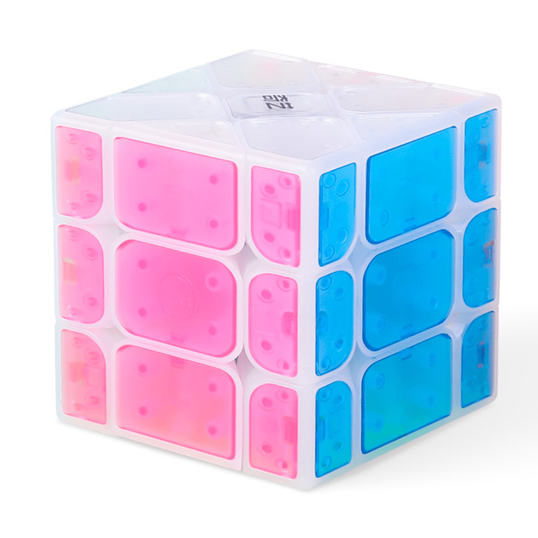 Qiyi Fisher Cube YiLeng Ice Amber Speedcube - Speedcube NZ AU