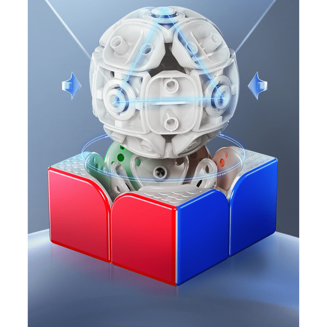 Moyu Weipo V5 2x2 Speedcube Magnetic Ball Core UV - Speedcube NZ AU