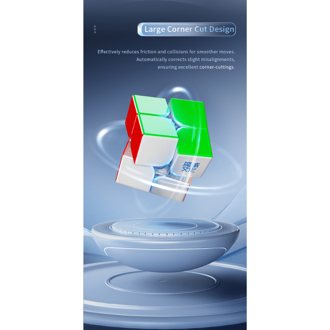 Moyu Weipo V5 2x2 Speedcube Magnetic Ball Core UV - Speedcube NZ AU