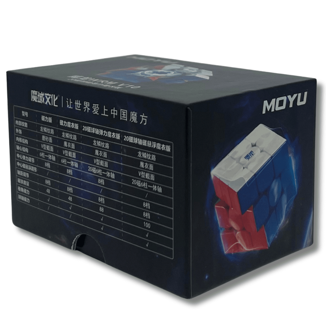 Moyu Weilong WRM V10 Magnetic 3x3 Speedcube (Ball core UV spring) - Speedcube NZ AU