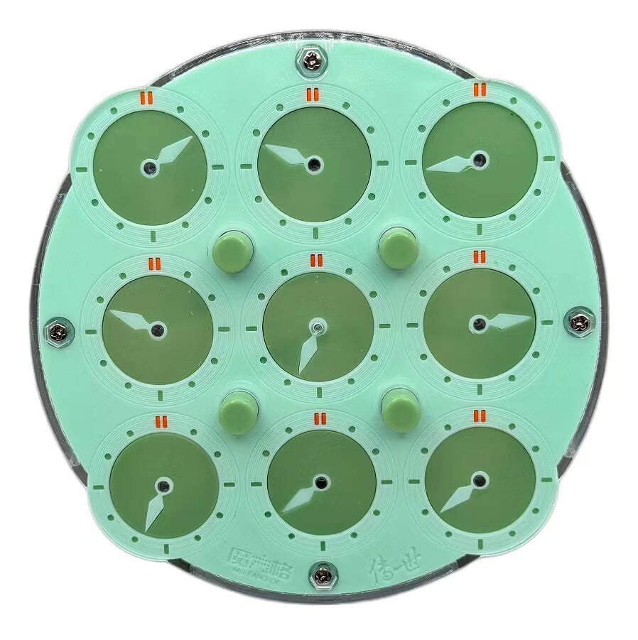 Qiyi Magnetic Clock Green Limited Edition