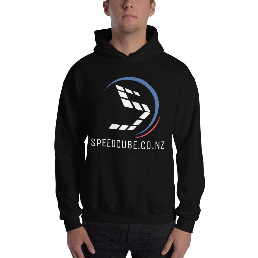 Speedcube.co.nz Team Logo Hoodie Black - Speedcube New Zealand