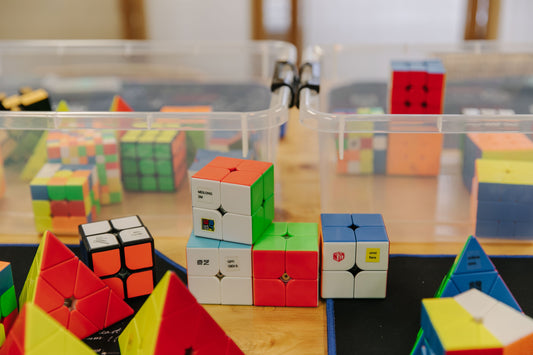 Picture of cubes for playing with at Speedcube.co.nz