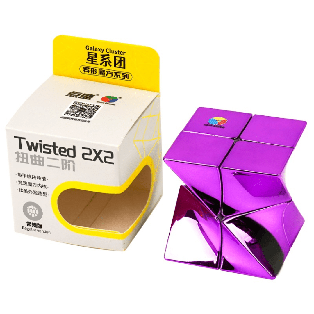 [Pre Order] - DianSheng Twisted 2x2 shape mod speedcube