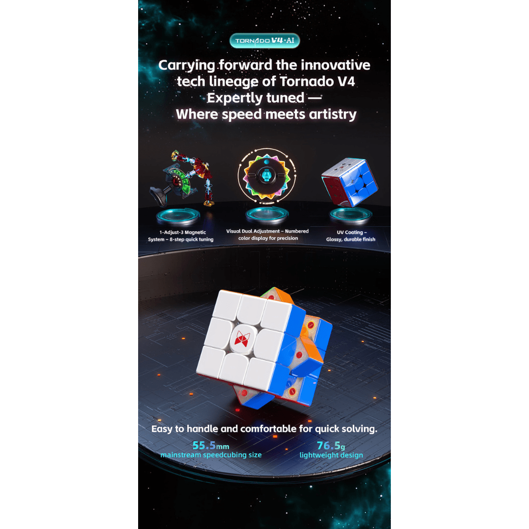 [Pre Order] - Tornado V4AI Smart Cube Pioneer Power Bank Edition