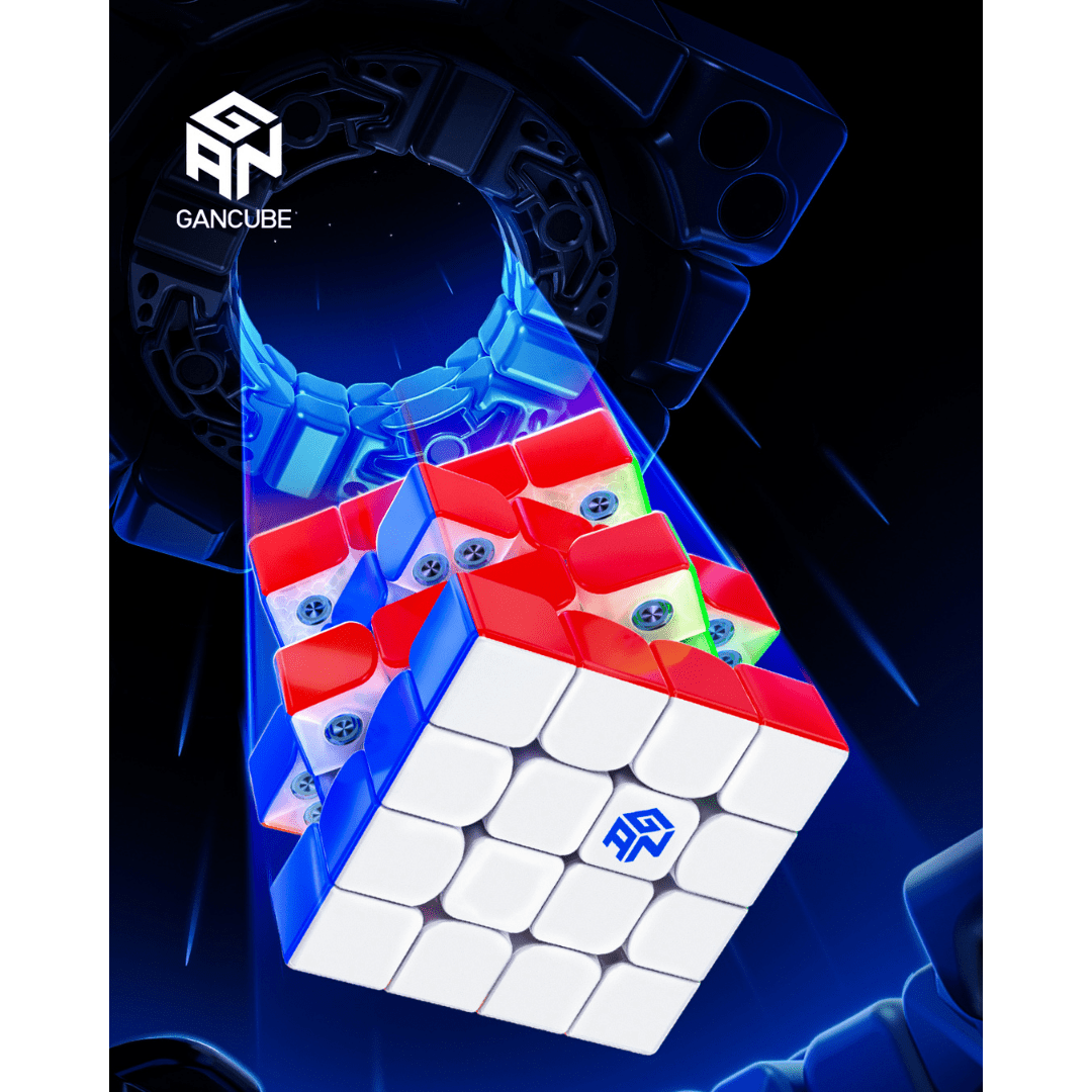 [Pre Order] - Gan 460 V2 UV magnetic 4x4 speedcube