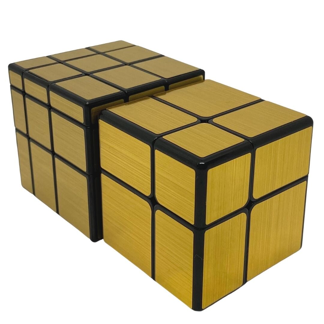 Qiyi Mirror Block 2x2 and 3x3 Speedcube Bundle - Speedcube NZ AU