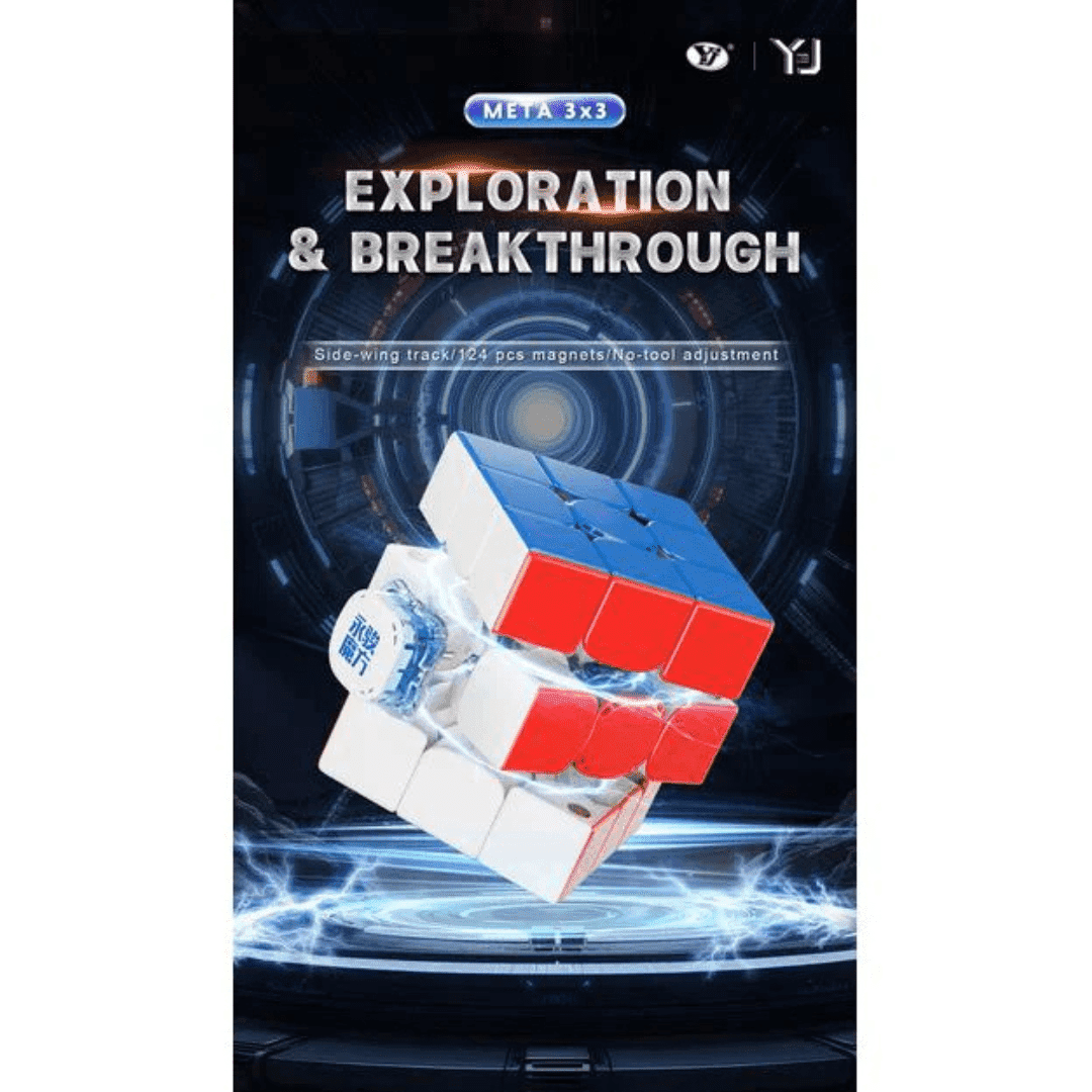 [Pre Order] - YJ Meta Magnetic 3x3 Speedcube, Core and Wing Magnetic
