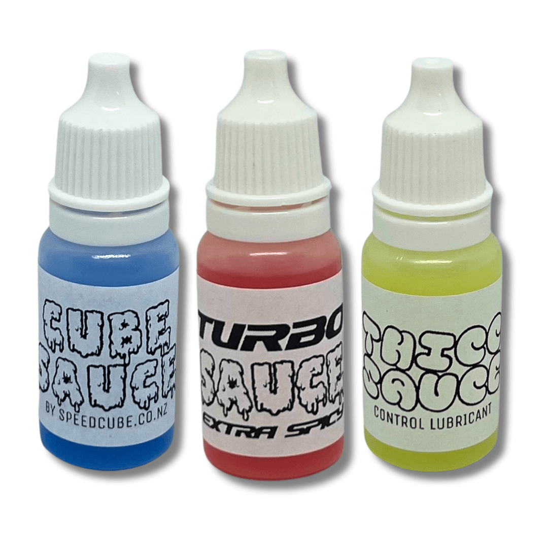 Cube Sauce Speedcube Lubricant Triple Pack - Speedcube NZ AU