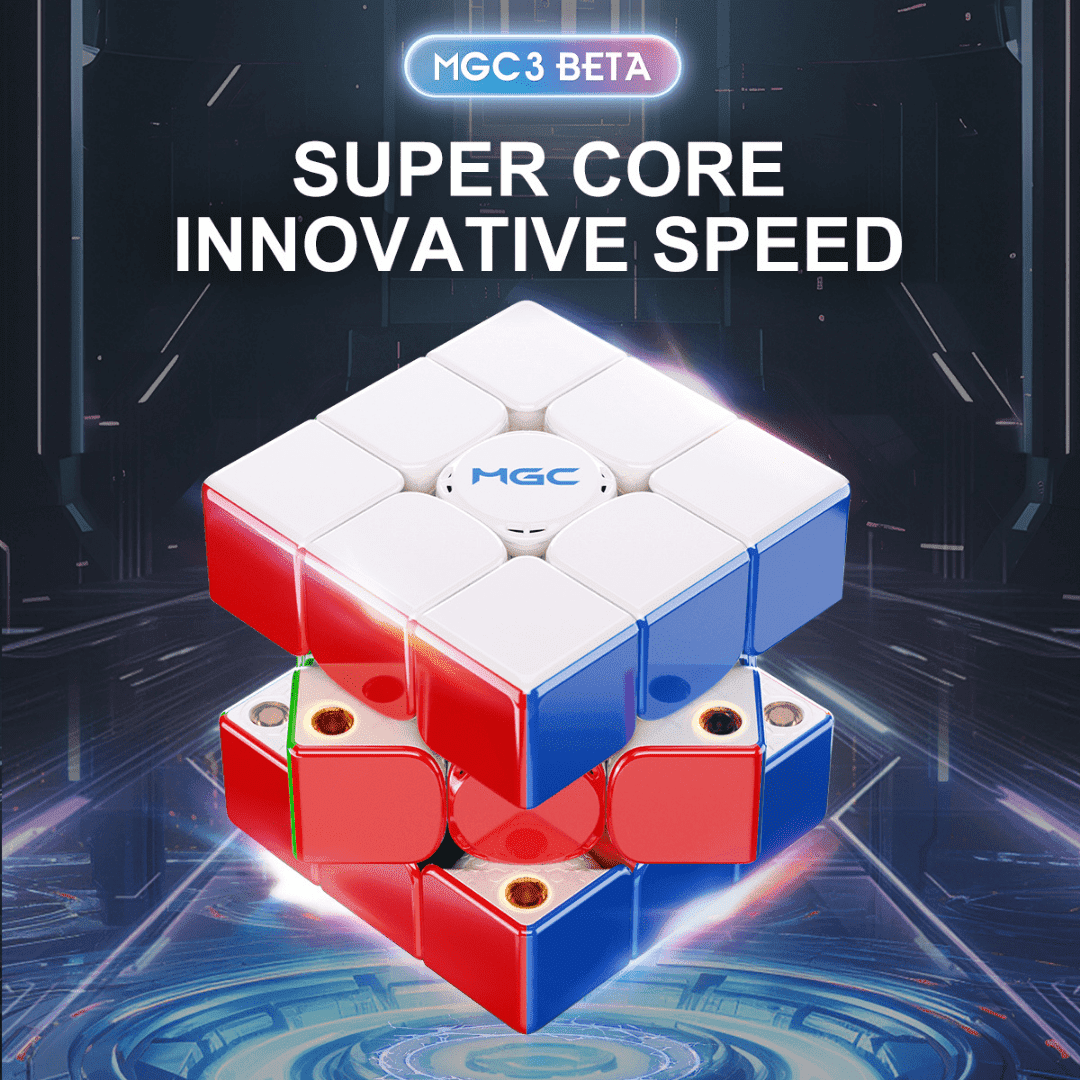 [Pre Order] - YJ MGC3 Beta 3x3 Speedcube (UV Coated, Maglev, Ball-Core) - Speedcube NZ AU