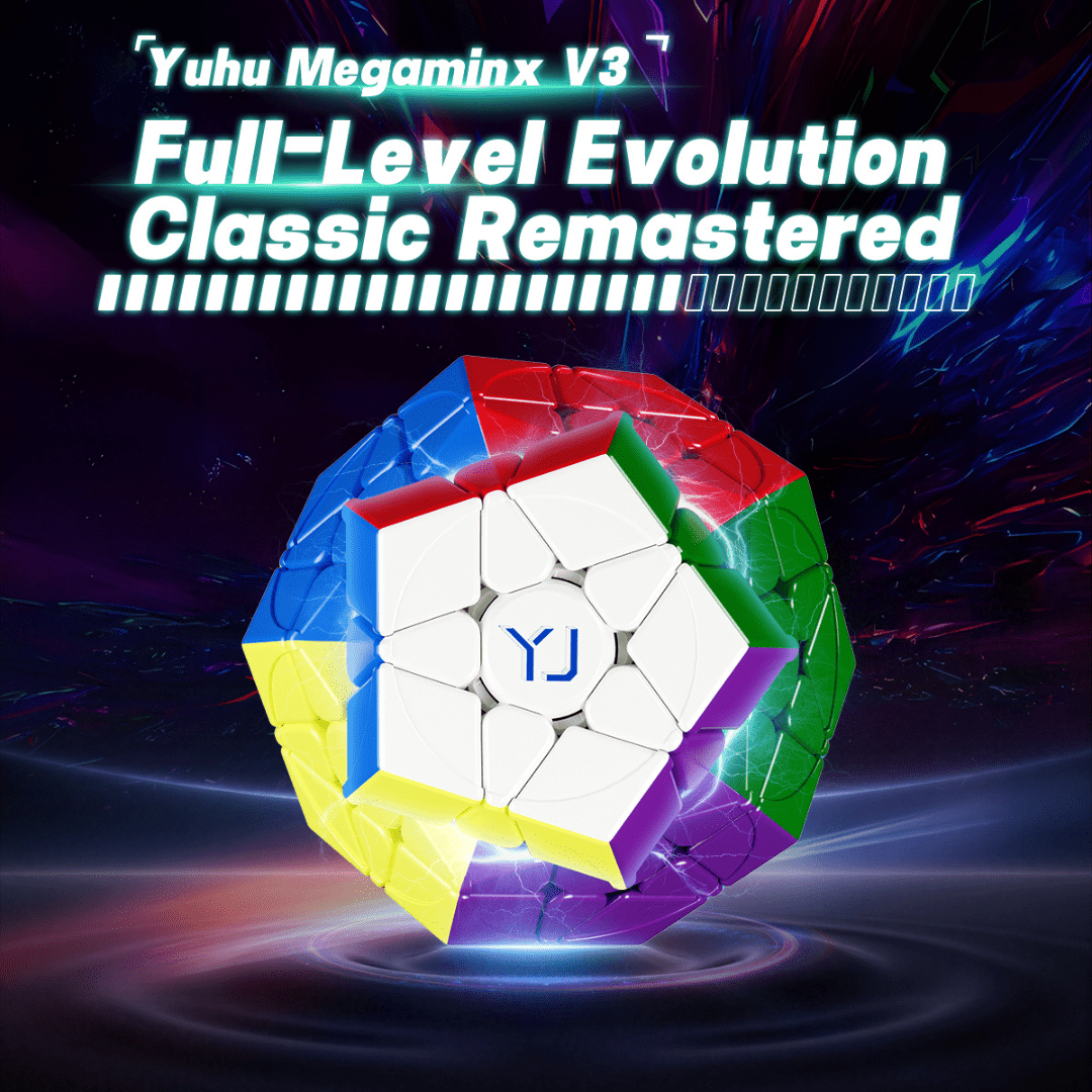 [Pre Order] - YJ YuHu V3 magnetic Megaminx