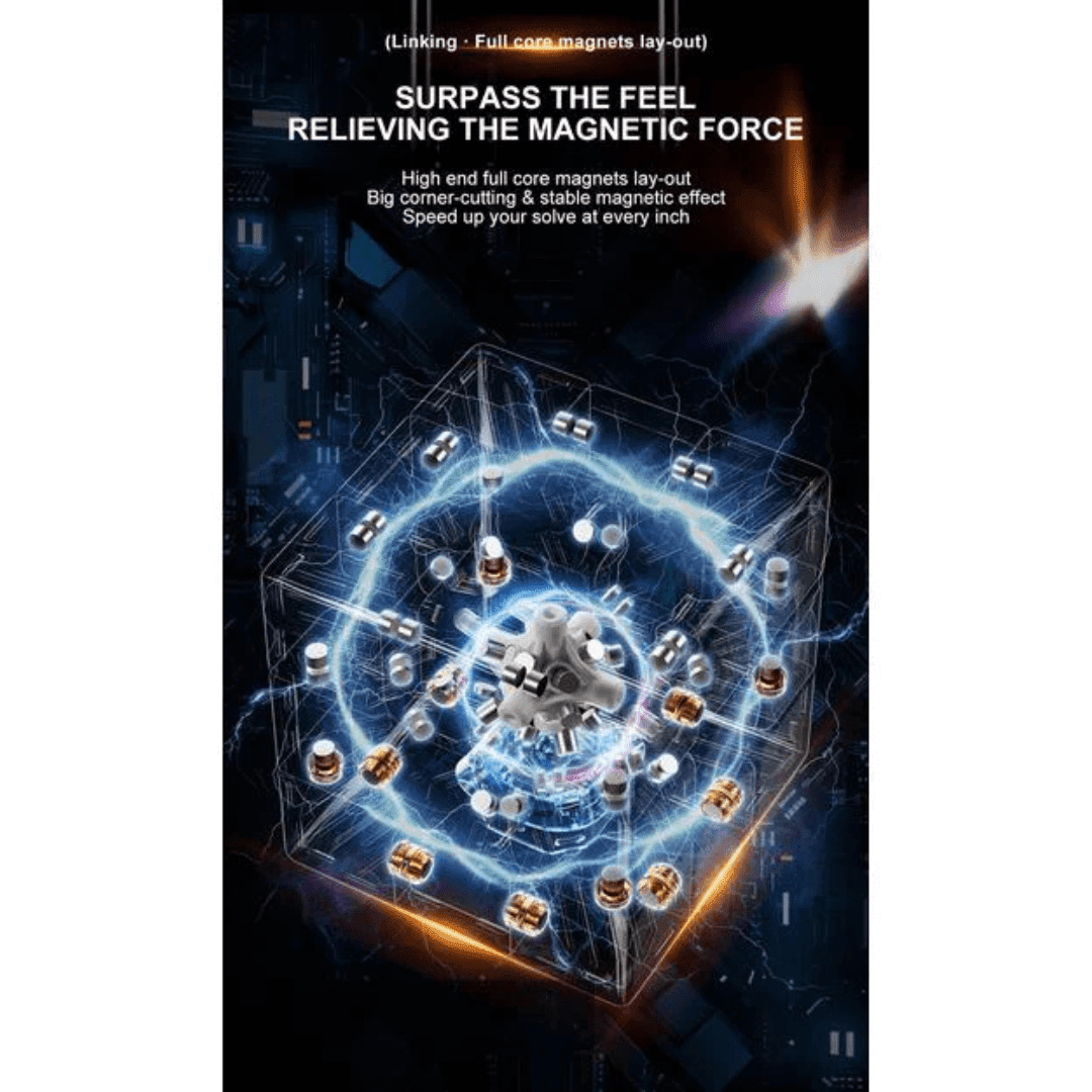 [Pre Order] - YJ Meta Magnetic 3x3 Speedcube, Core and Wing Magnetic