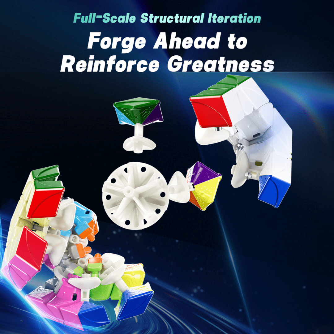 [Pre Order] - YJ YuHu V3 magnetic Megaminx