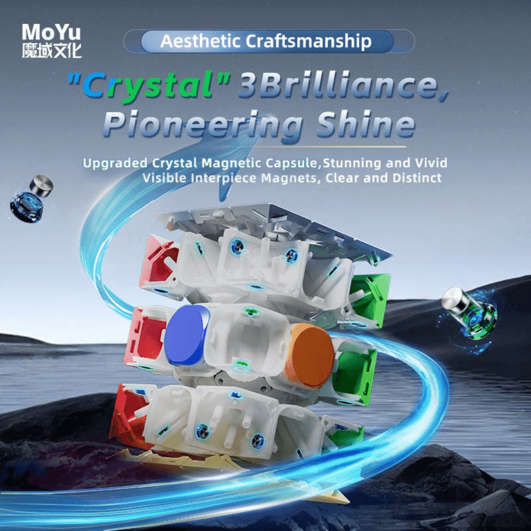 [Pre Order] - MoYu WeiLong WRM V11 3x3 (20 Magnet Ball Core, MagLev, UV)