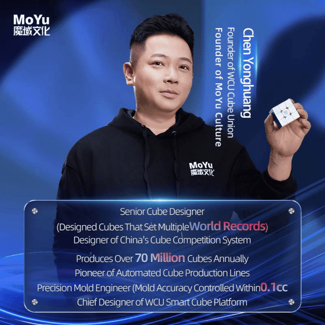 [Pre Order] - MoYu WeiLong WRM V11 3x3 (20 Magnet Ball Core, MagLev, UV)