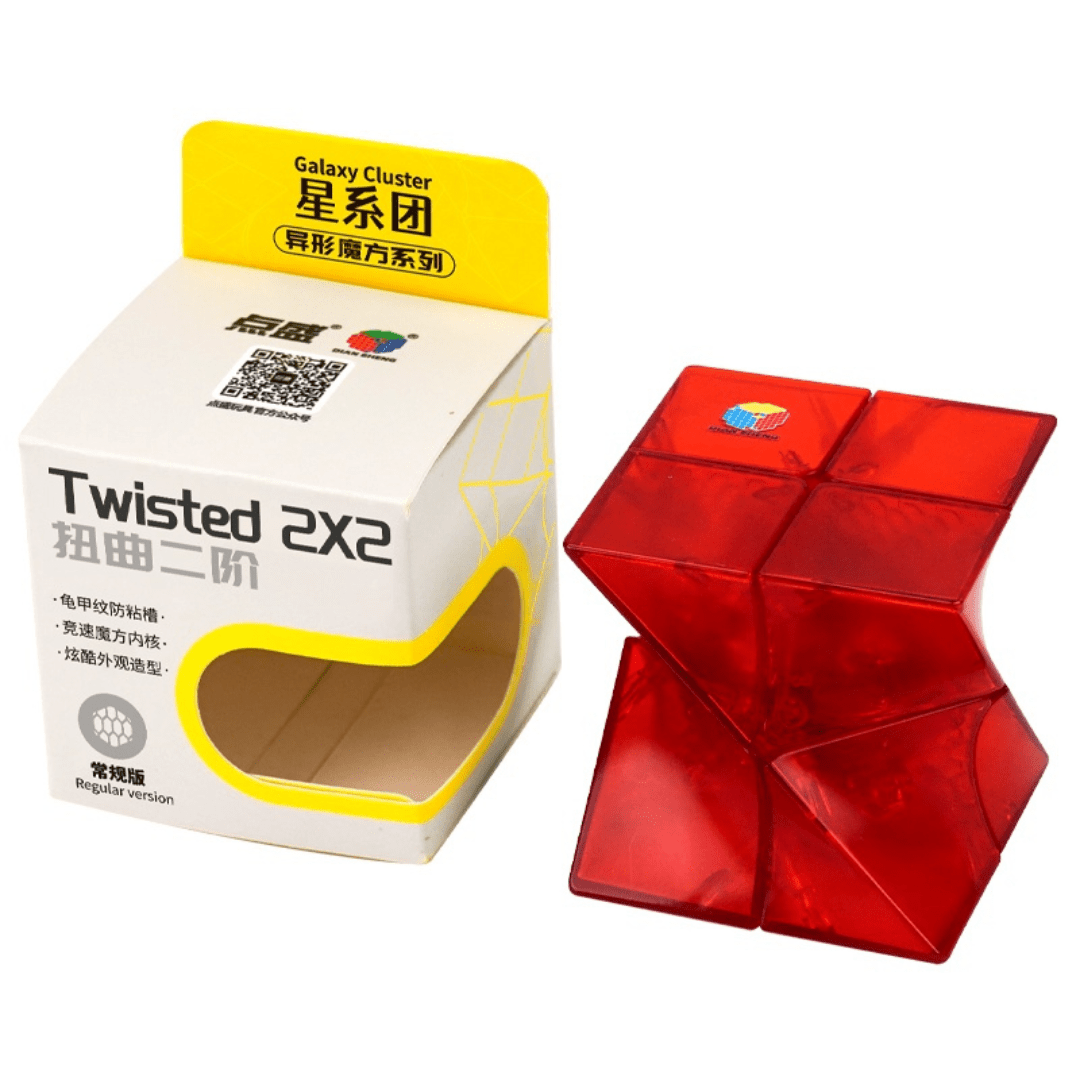 [Pre Order] - DianSheng Twisted 2x2 shape mod speedcube