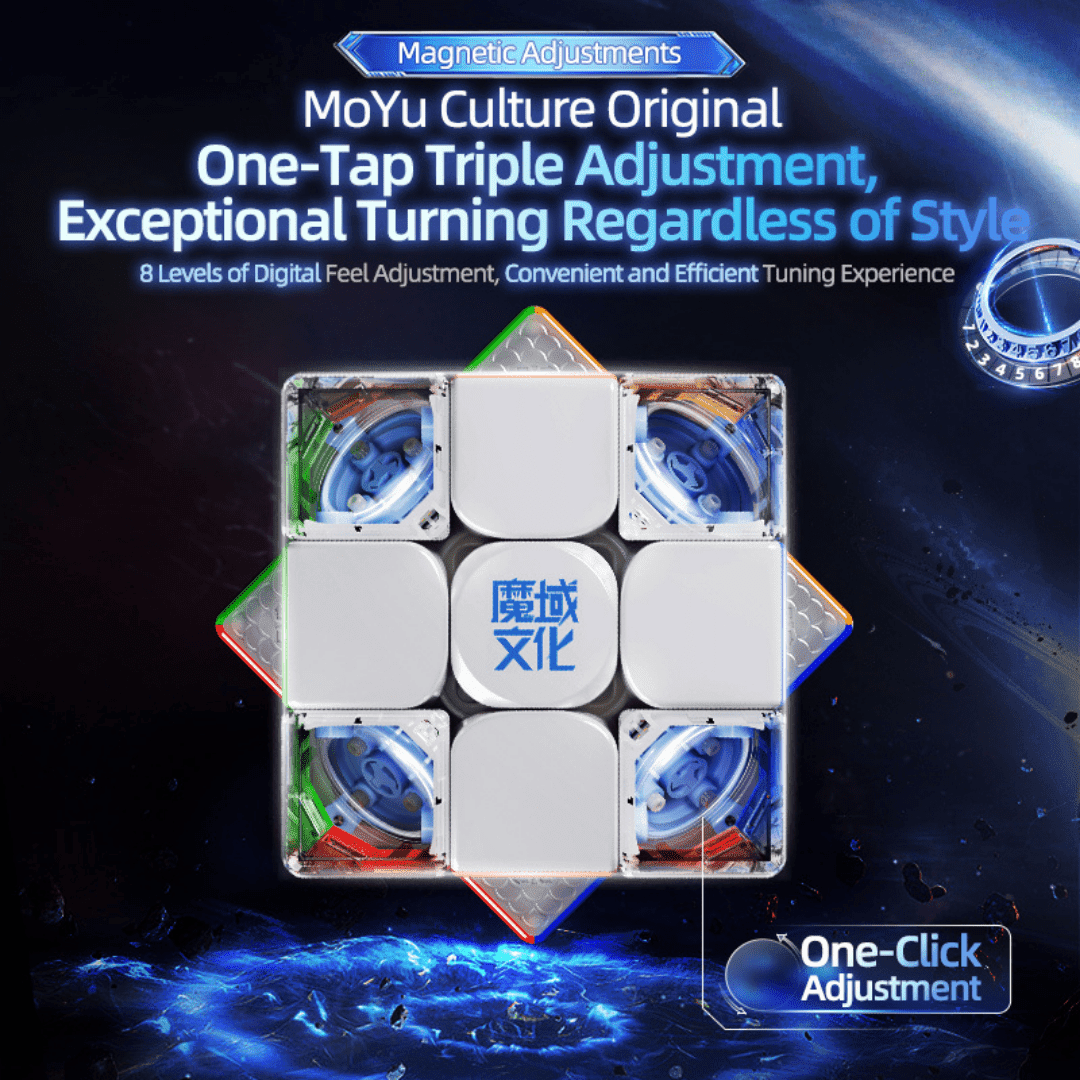 [Pre Order] - MoYu Super WeiLong 3x3 V2 (20-Magnet Ball-Core + UV Coated)