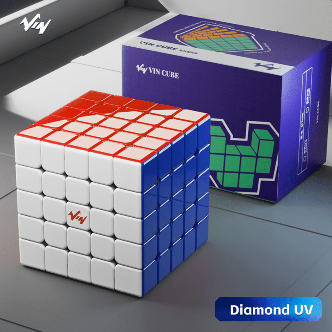 [Pre Order] - Vin Cube 5x5 speedcube (Ball-Core)