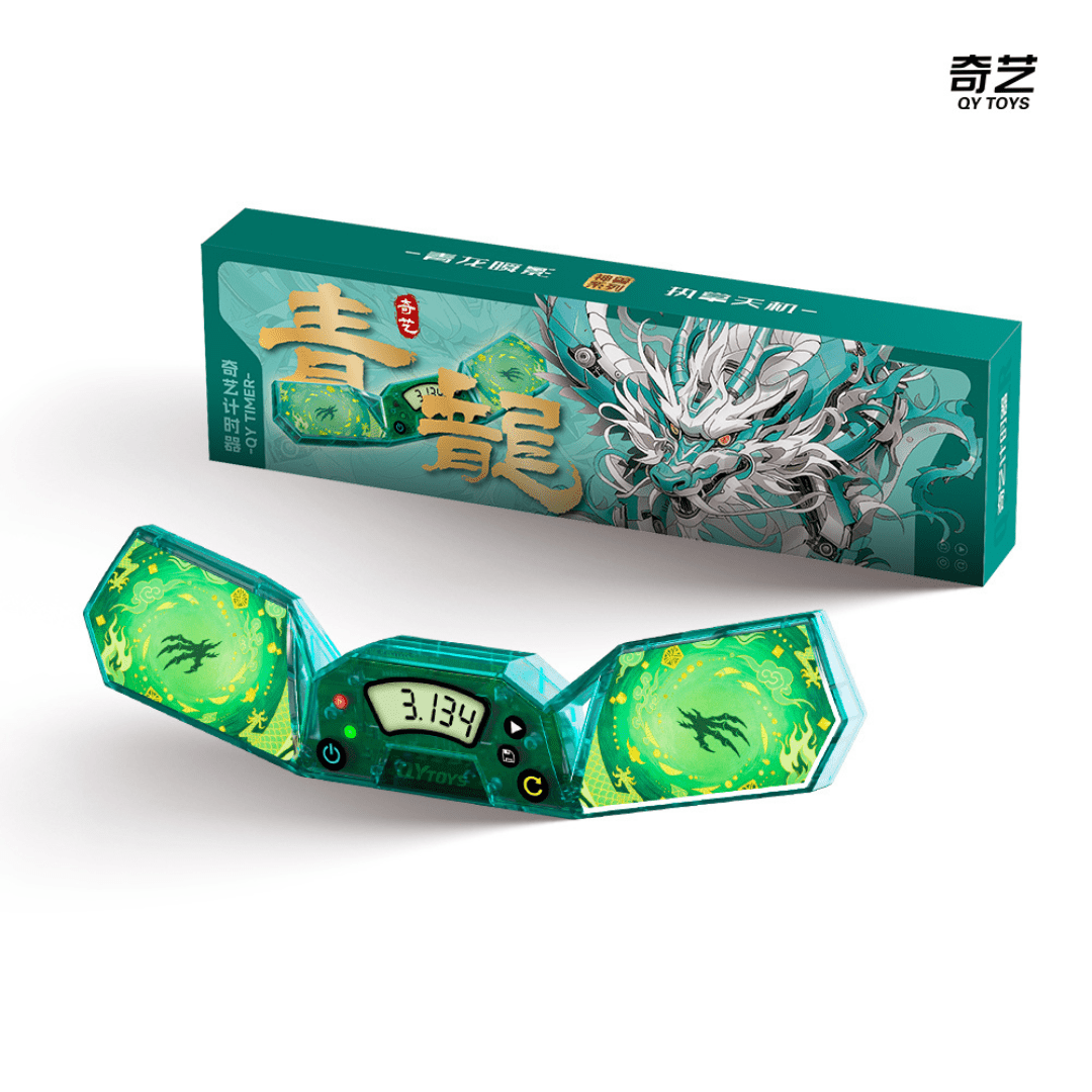 [Pre Order] - Qiyi Coloured Clear Speedcube Timer "Mythical Beast" - Speedcube NZ AU