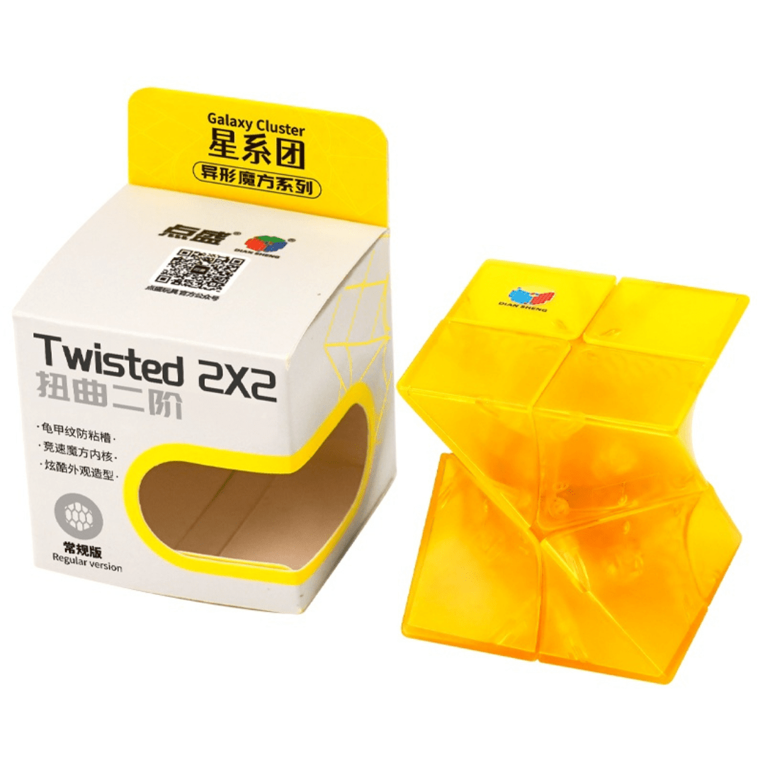 [Pre Order] - DianSheng Twisted 2x2 shape mod speedcube