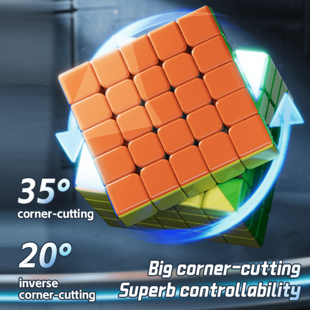 [Pre Order] - Vin Cube 5x5 speedcube (Ball-Core)