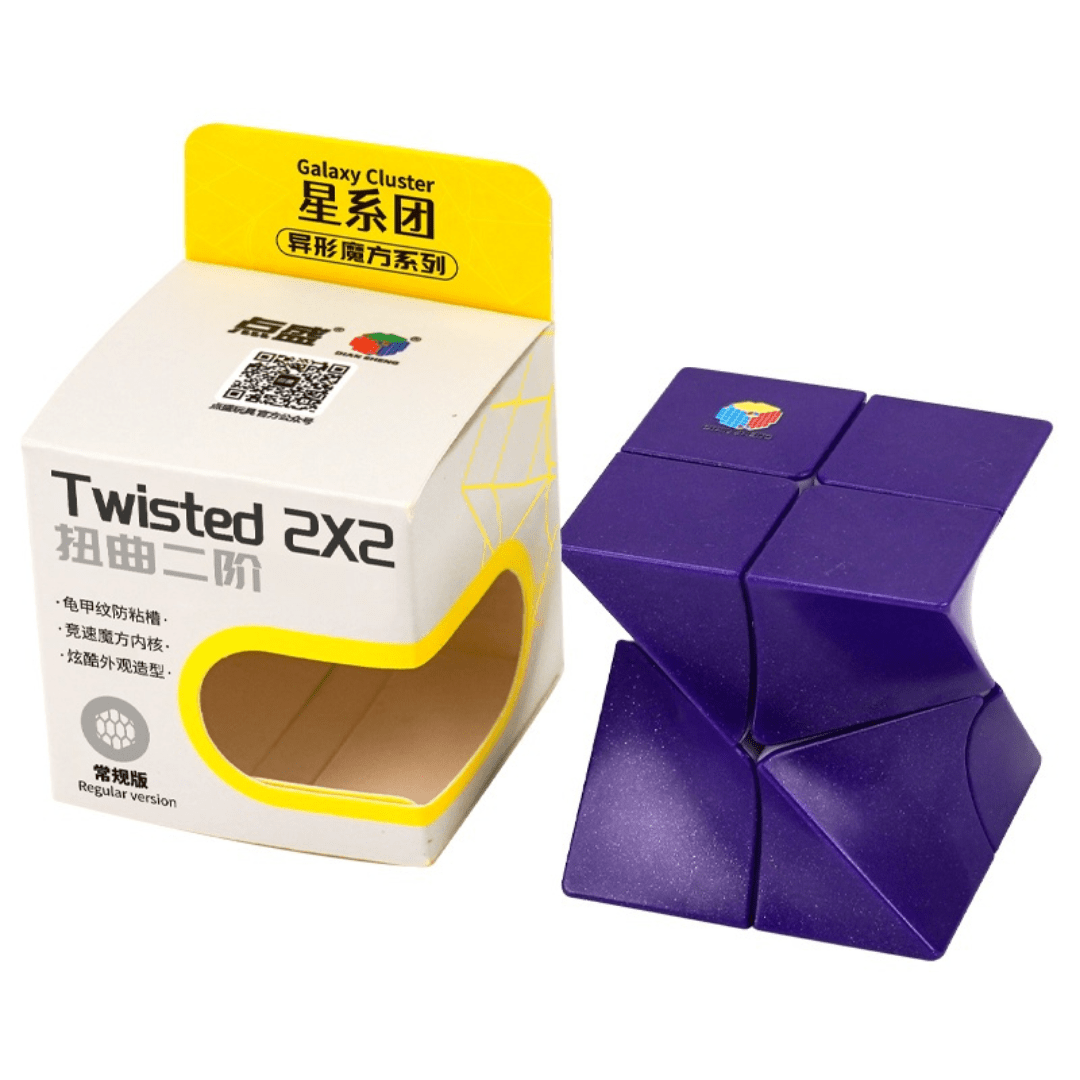 [Pre Order] - DianSheng Twisted 2x2 shape mod speedcube