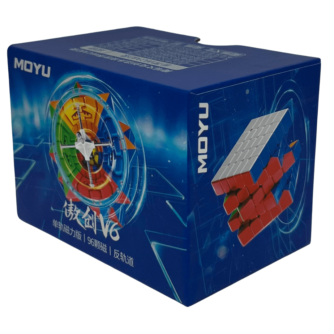 Moyu Aochuang V6 magnetic 5x5 speedcube (Single track frosted) - Speedcube NZ AU