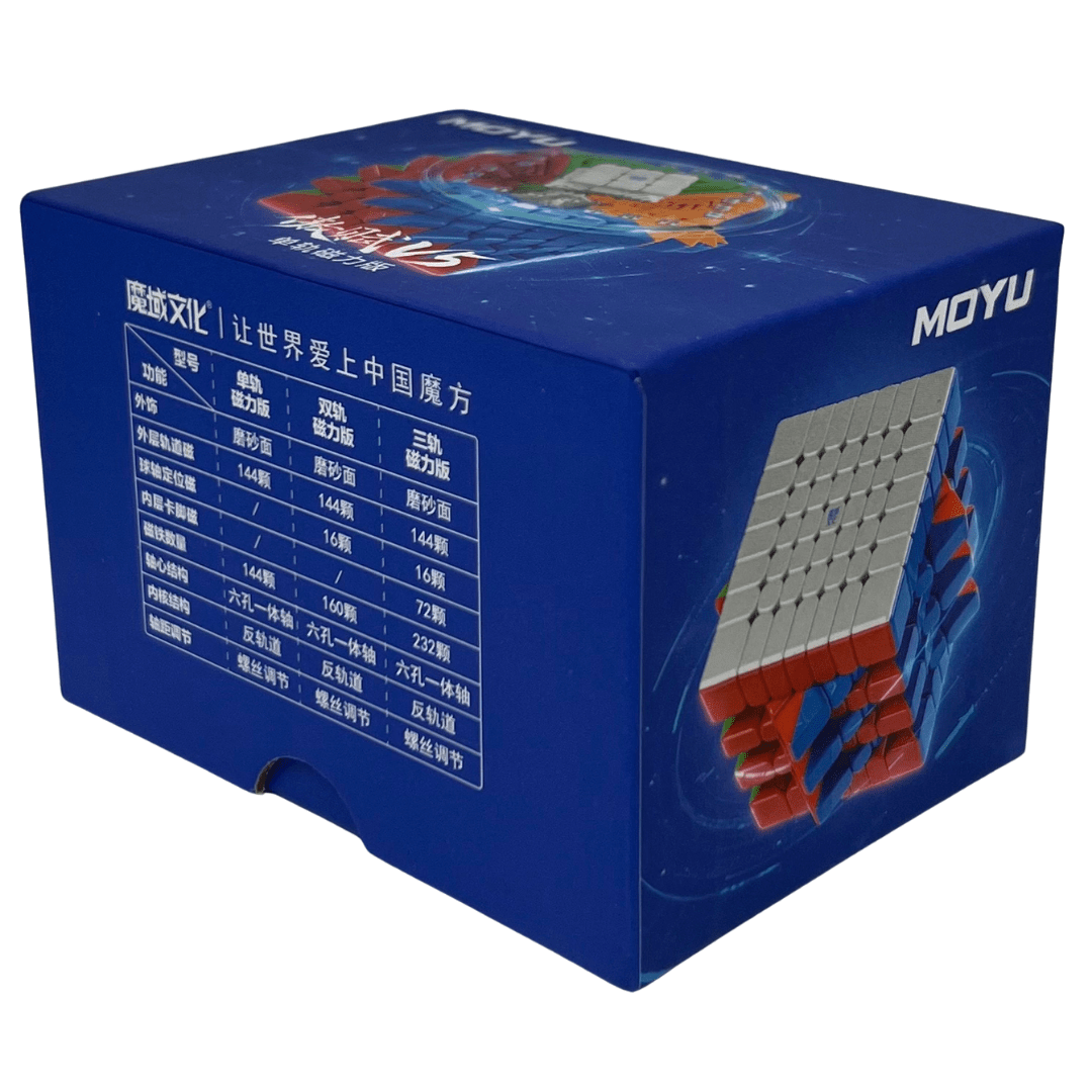 [Pre Order] - Moyu Aofu V5 7x7 Triple Track Magnetic Speedcube - Speedcube NZ AU