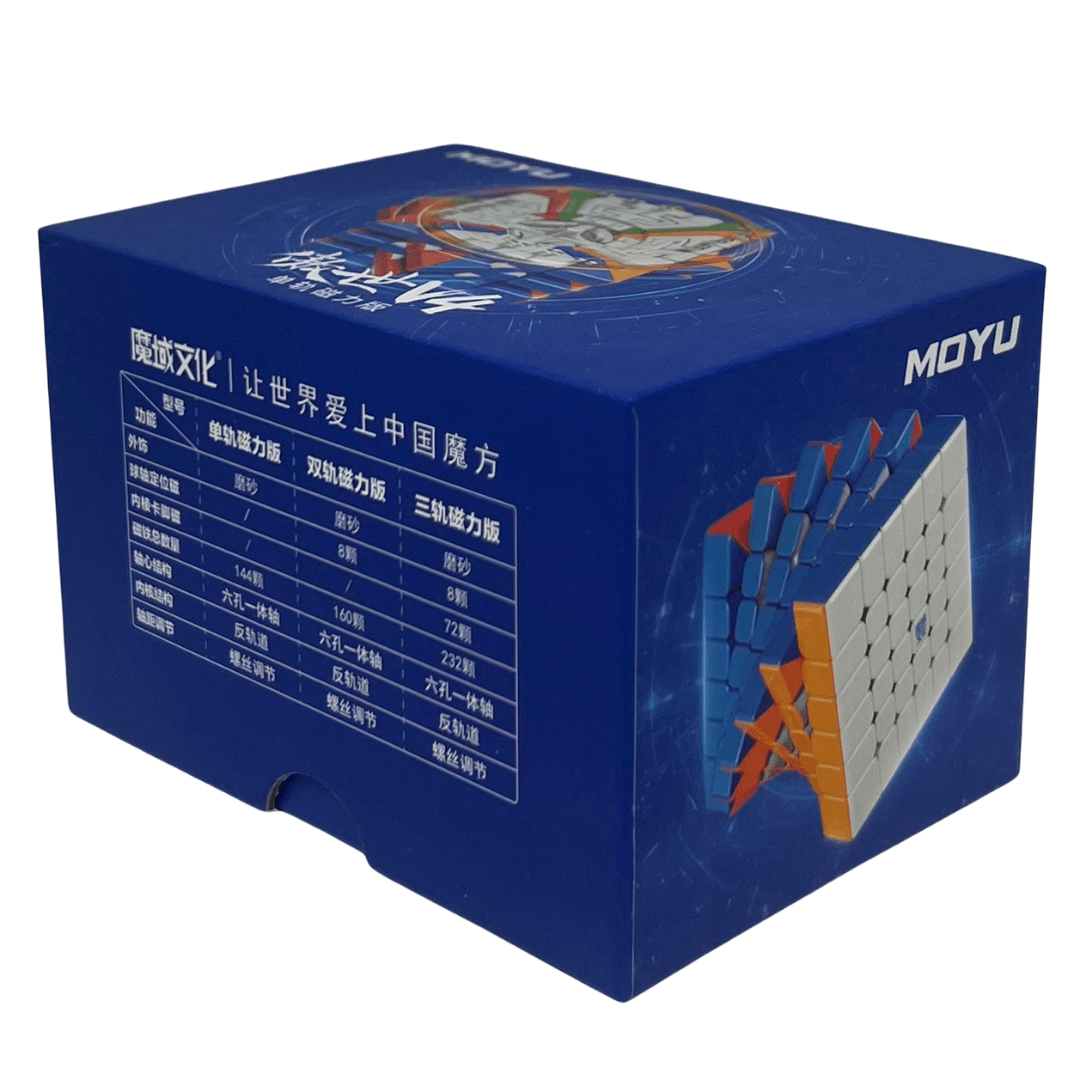 [Pre Order] - Moyu Aoshi V4 Magnetic 6x6 Speedcube Triple Track - Speedcube NZ AU
