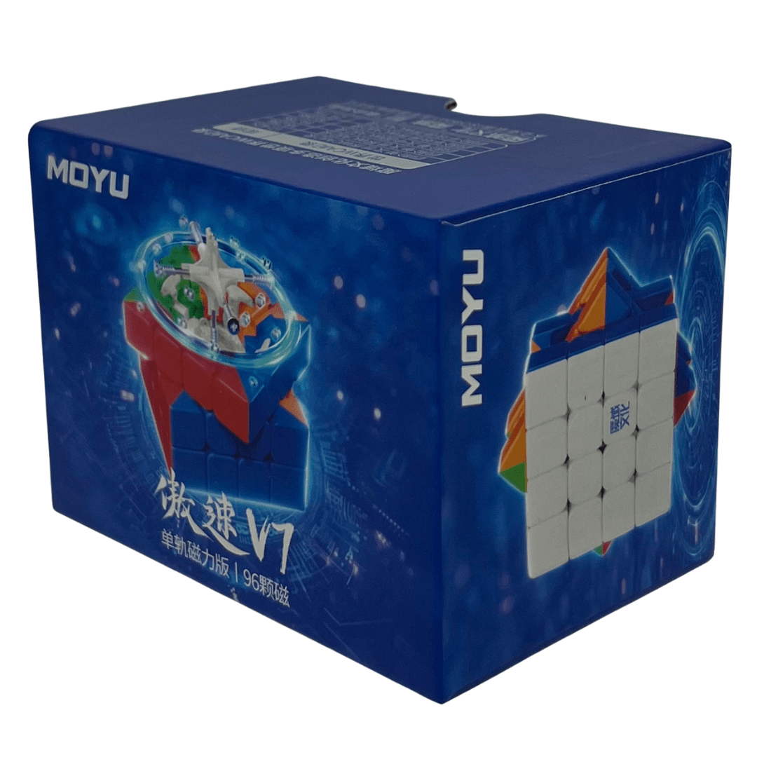 [Pre Order] - Moyu Aosu v7 magnetic 4x4 speedcube (Double track UV coated, ball core)