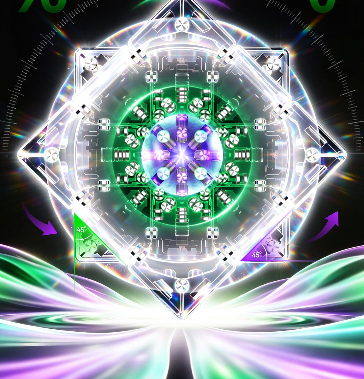 [Pre Order] - GAN17 MagDrive UV Magnetic 3x3 Speedcube - Speedcube NZ AU