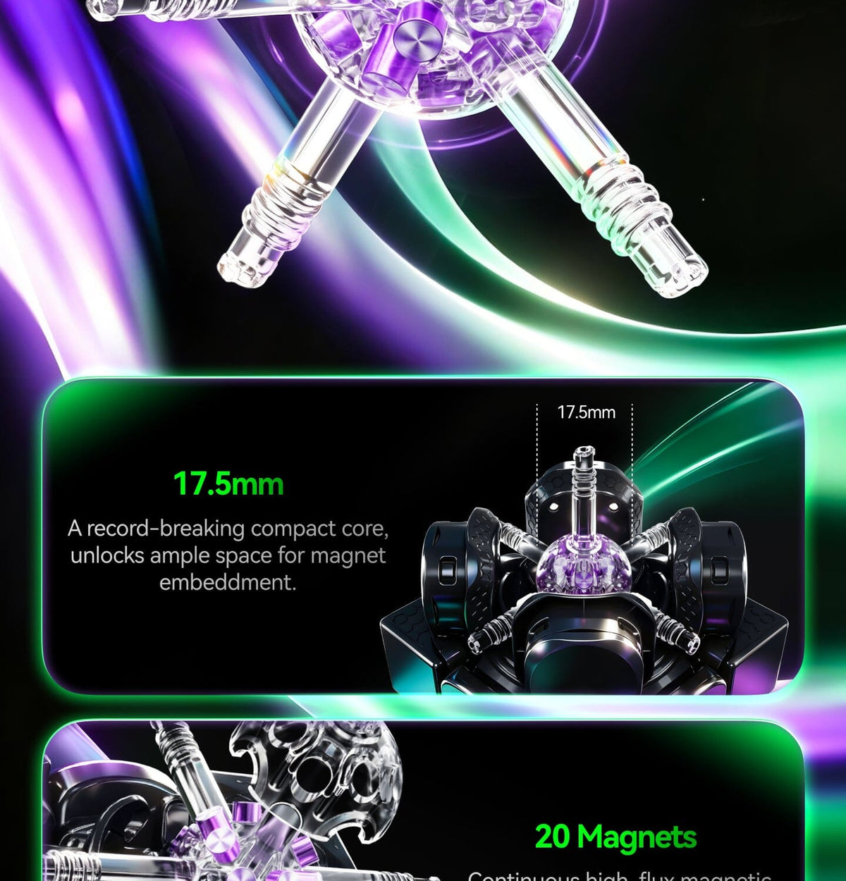 [Pre Order] - GAN17 MagDrive UV Magnetic 3x3 Speedcube - Speedcube NZ AU