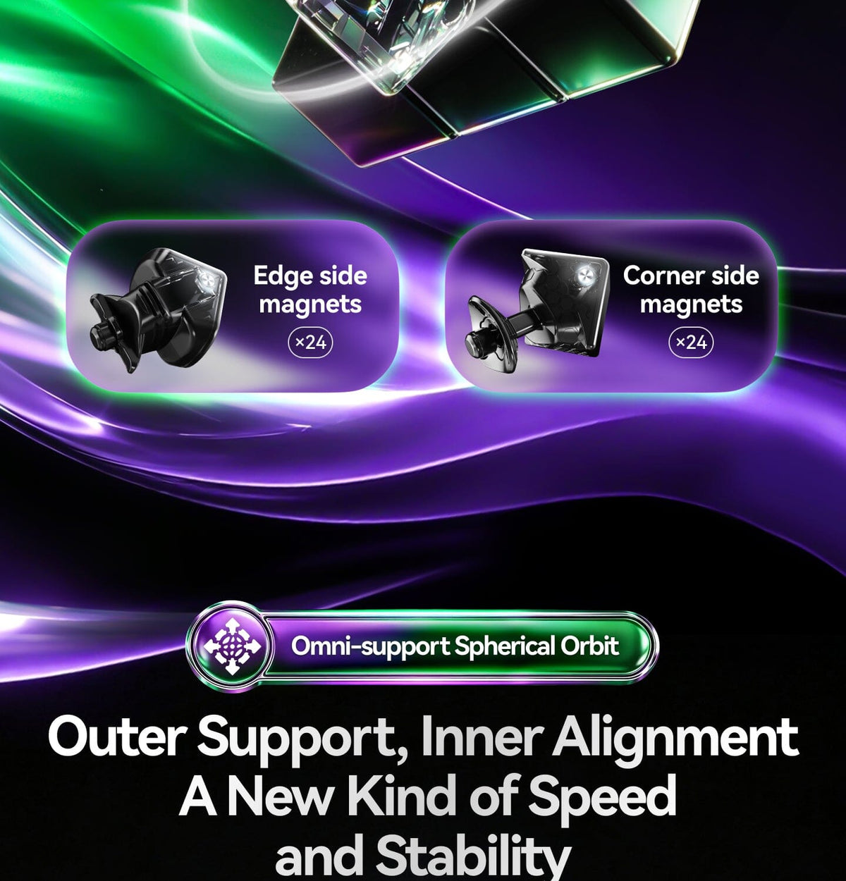 [Pre Order] - GAN17 MagDrive UV Magnetic 3x3 Speedcube - Speedcube NZ AU