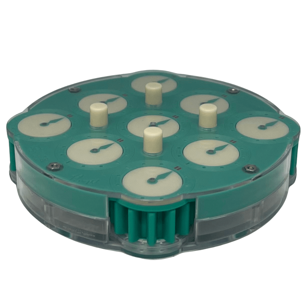 Qiyi Magnetic Clock, Gem Green