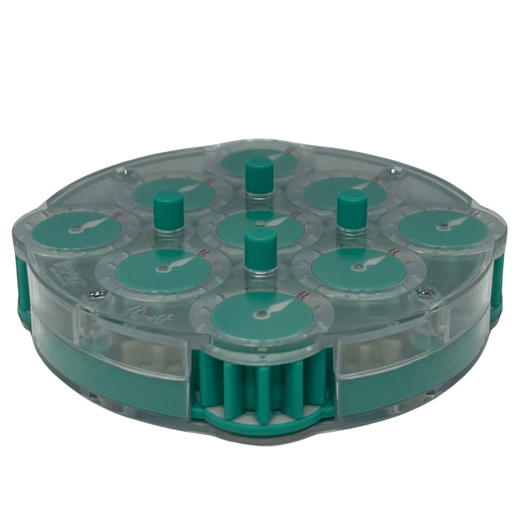 Qiyi Magnetic Clock, Gem Green