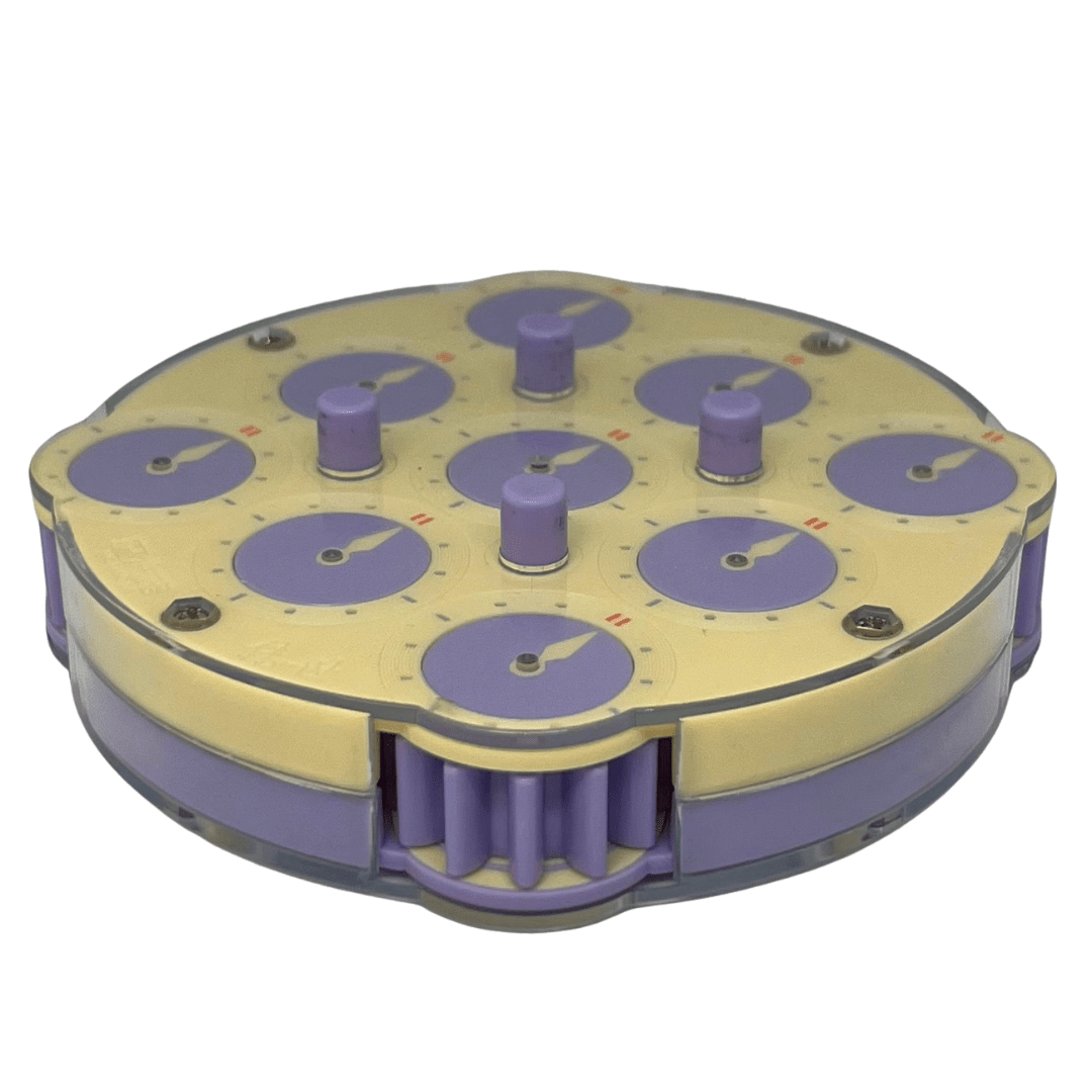 Qiyi Magnetic Clock Lilac Speedcube
