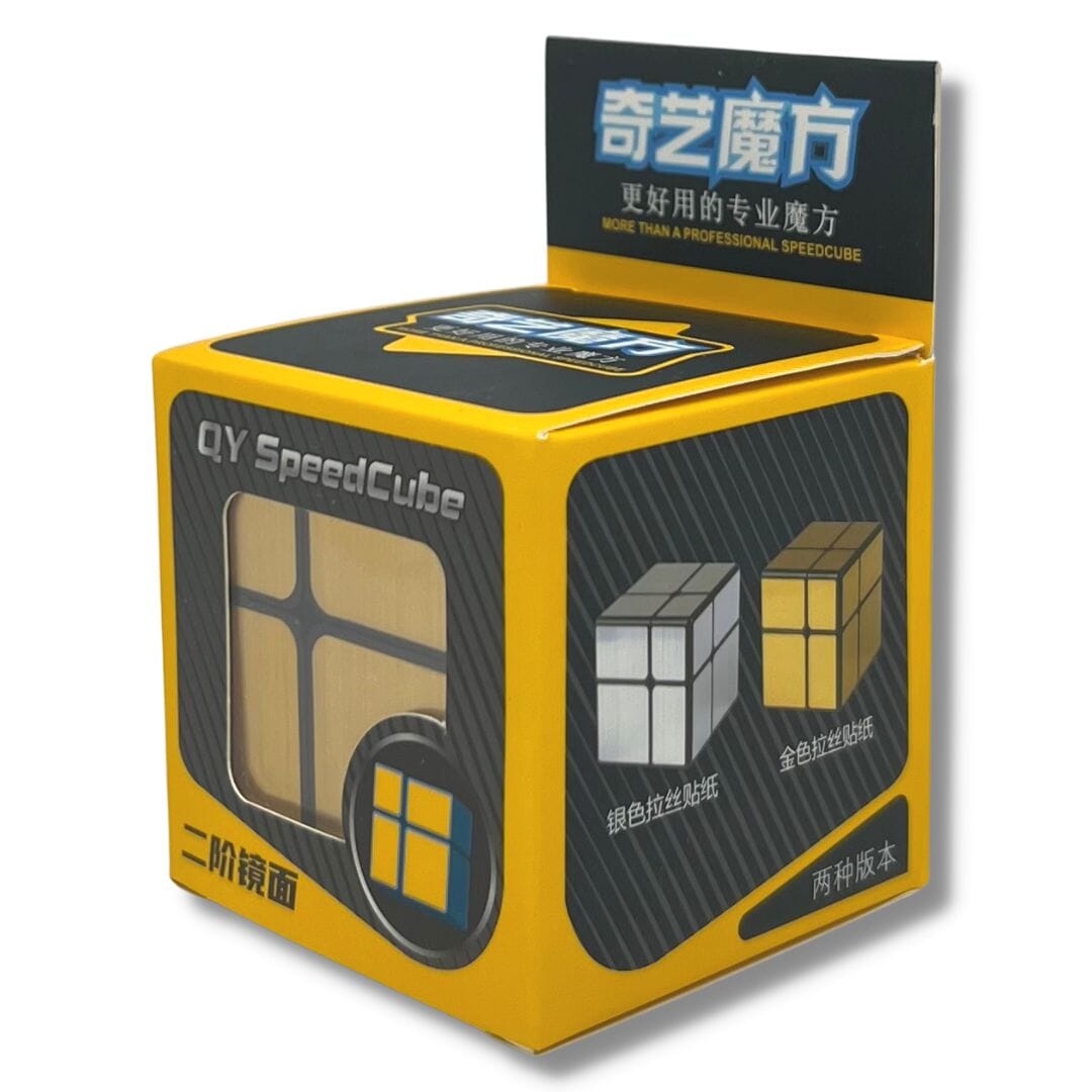 Qiyi Mirror Block Cube 2x2 Speedcube - Speedcube New Zealand