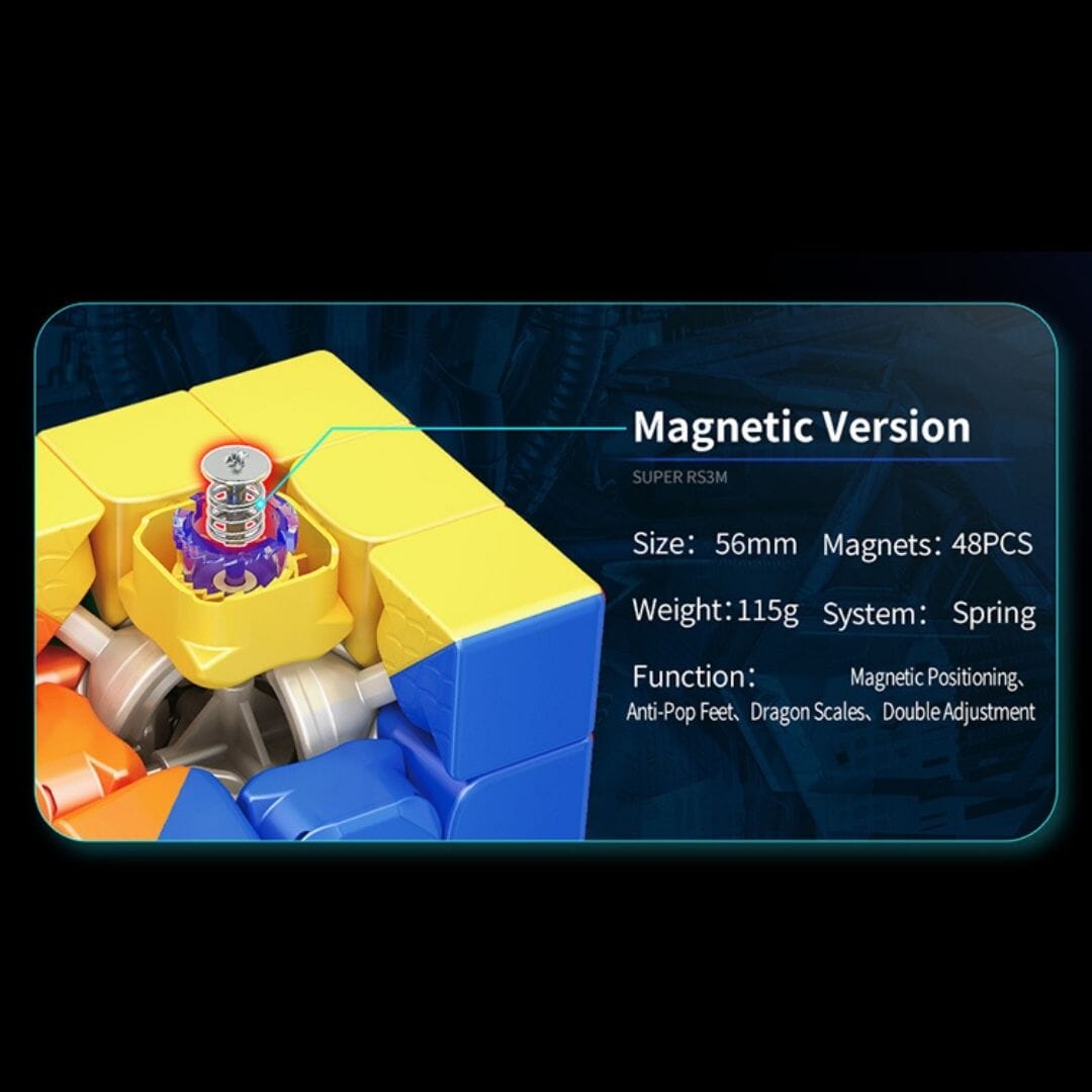 Moyu Super RS3M 2022 - STANDARD MAGNETIC EDITION - Speedcube New Zealand