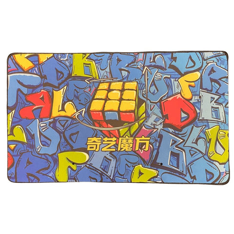 Qiyi Graffiti Speedcube Solve Mat - Speedcube New Zealand