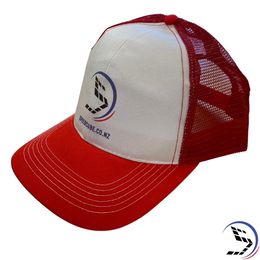 Speedcube.co.nz Logo Trucker Cap Hat - Speedcube New Zealand