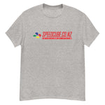 Speedcube.co.nz Super Retro T-Shirt Grey - Speedcube New Zealand