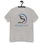Speedcube.co.nz Team Logo T-Shirt Grey - Speedcube New Zealand