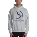 Speedcube.co.nz Team Logo Hoodie Grey - Speedcube New Zealand