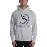Speedcube.co.nz Team Logo Hoodie Grey - Speedcube New Zealand