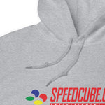 Speedcube.co.nz Super Retro Hoodie Grey - Speedcube New Zealand
